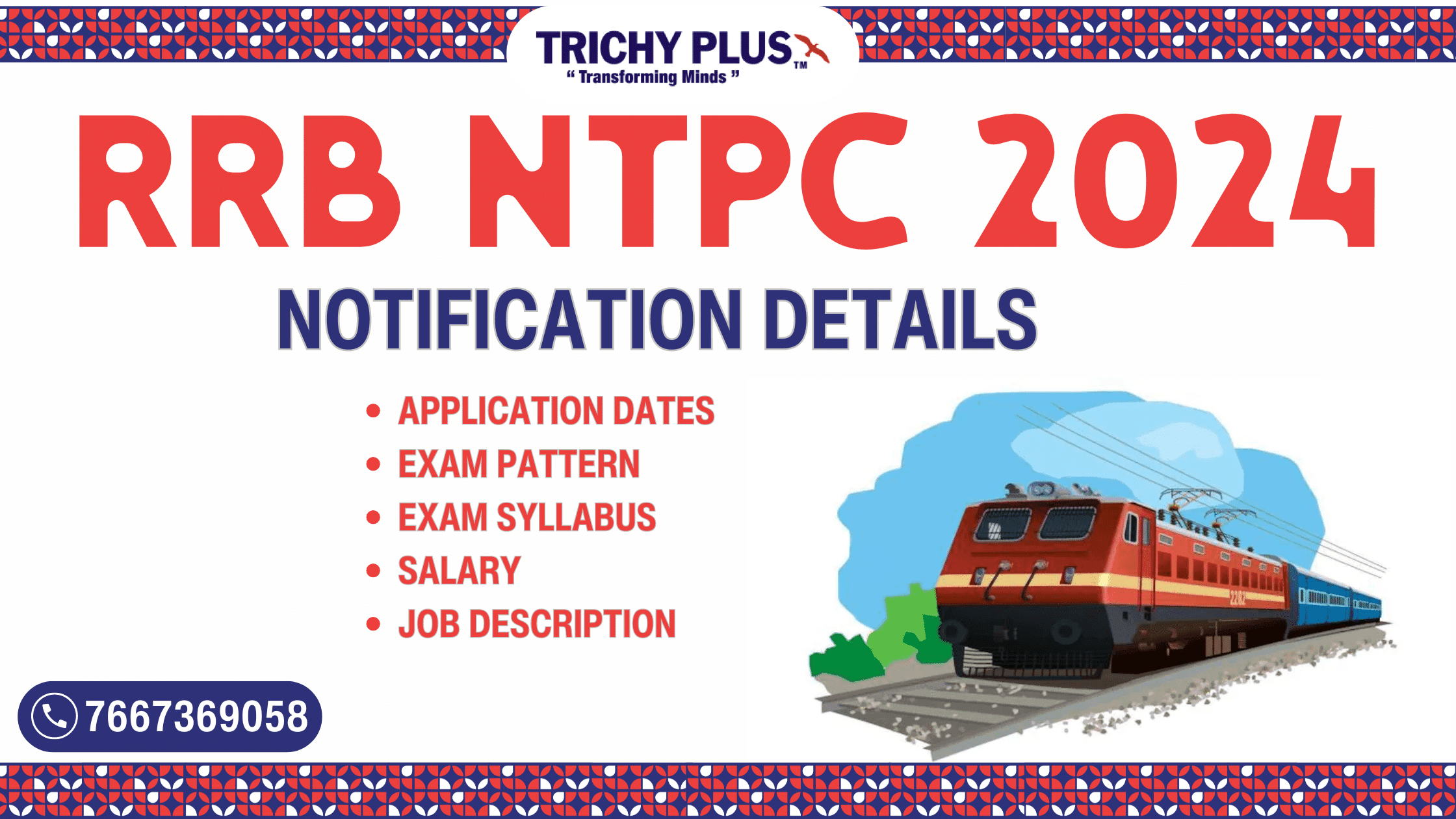 RAILWAY EXAM - RRB NTPC 2024 Notification Out, 11558 Vacancies, Online Application, Age limit, Salary and details