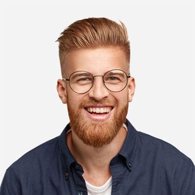 Student smiling