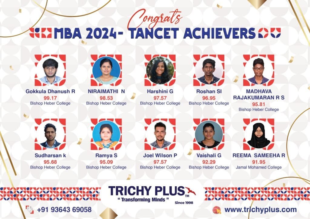 Trichy Plus TANCET Achievers
