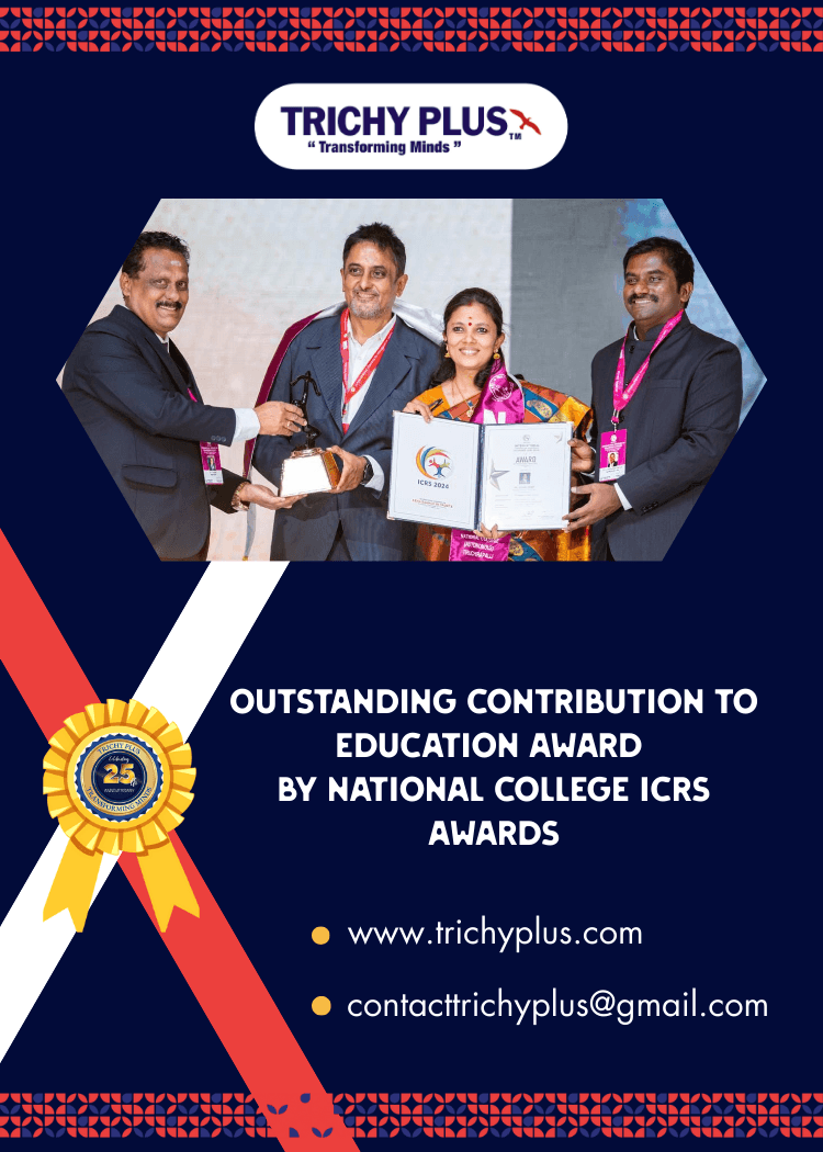 Outstanding Contribution to Education Award by National College ICRS Awards