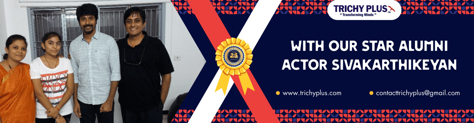 With our Star Alumni - Actor Sivakarthikeyan