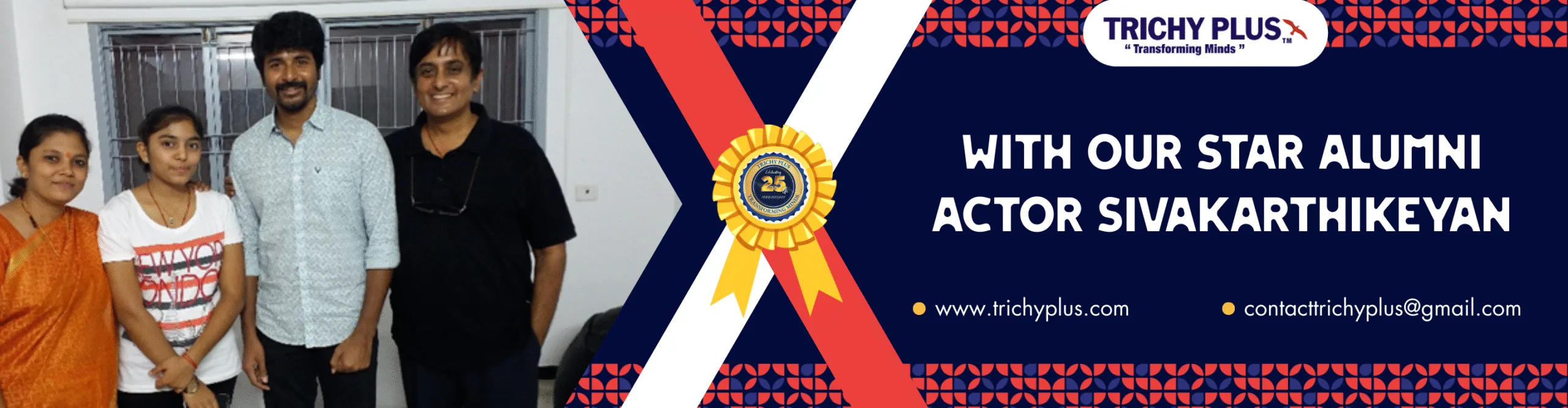 With our Star Alumni - Actor Sivakarthikeyan